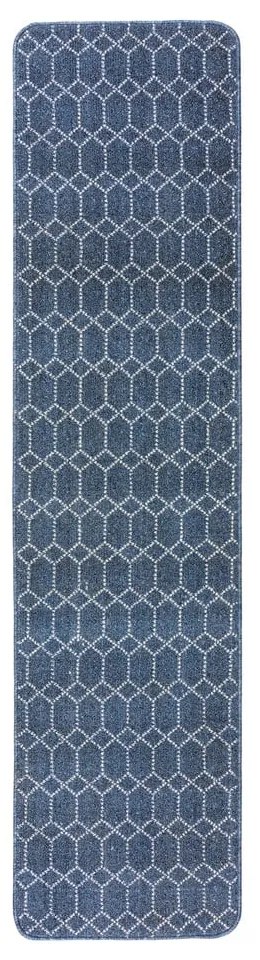 Ciemnoniebieski chodnik odpowiedni do prania 57x230 cm Argyll – Flair Rugs