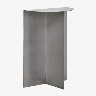 Stolik Pomocniczy 40x20 Cm Ze Stali Nierdzewnej Nadina ↑55 Cm - Sklum