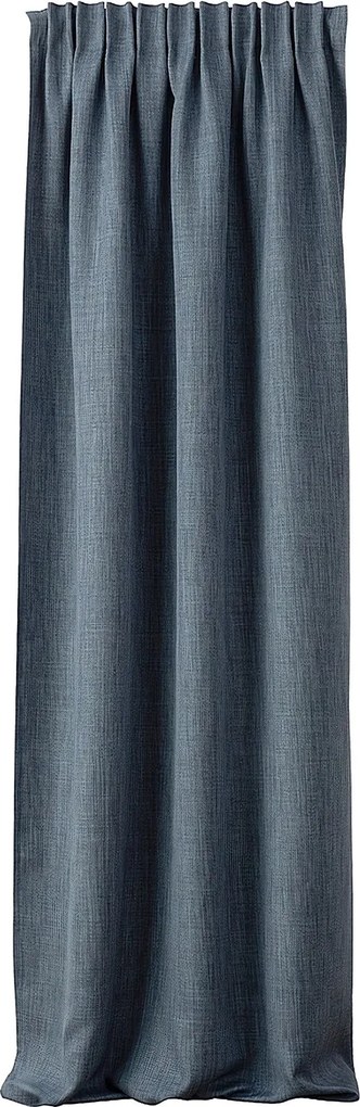 Zasłona zaciemniająca na taśmie marszczącej blackout strukturalny granatowy 140 x 280 cm 1 szt.