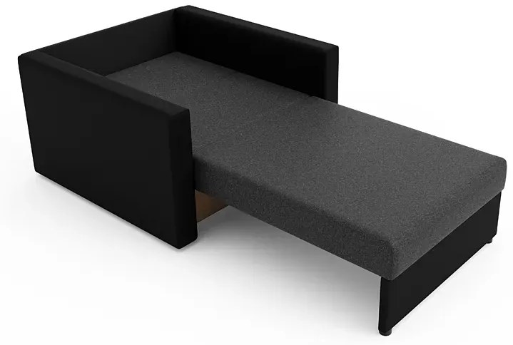 Sofa Amerykanka Czarny Szary + D1-C82