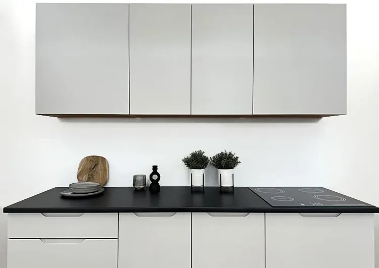 Szafka kuchenna górna 80 cm dąb artisan + popiel - Orfa 23X