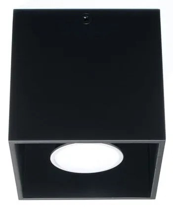 Czarna lampa sufitowa Nice Lamps Geo