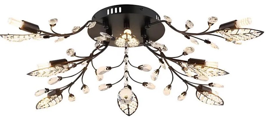 Globo 63007-8 - Lampa sufitowa JANIS 8xG9/5W/230V, średnica 76 cm