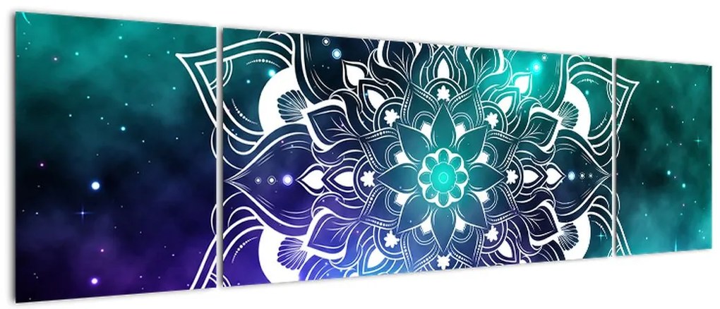 Obraz abstrakcji (170x50 cm)