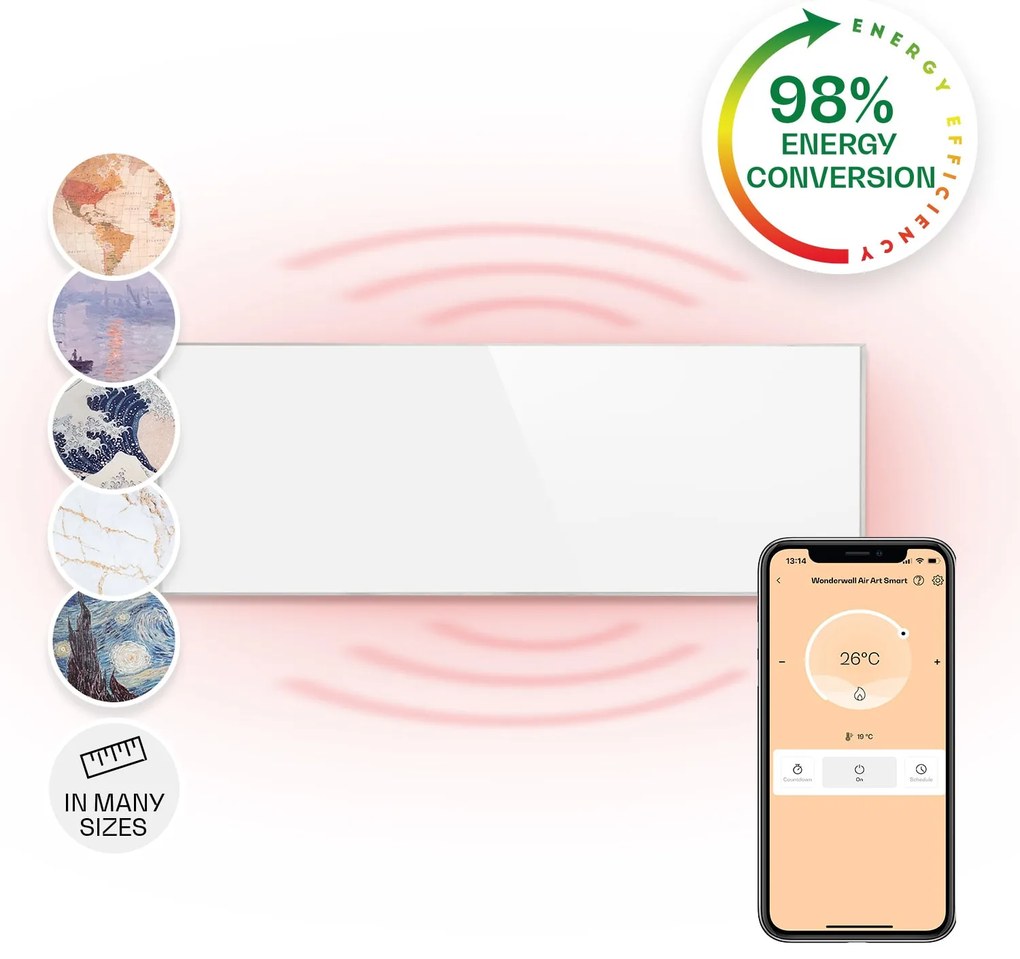 Klarstein Wonderwall Smart Panel grzewczy na podczerwień