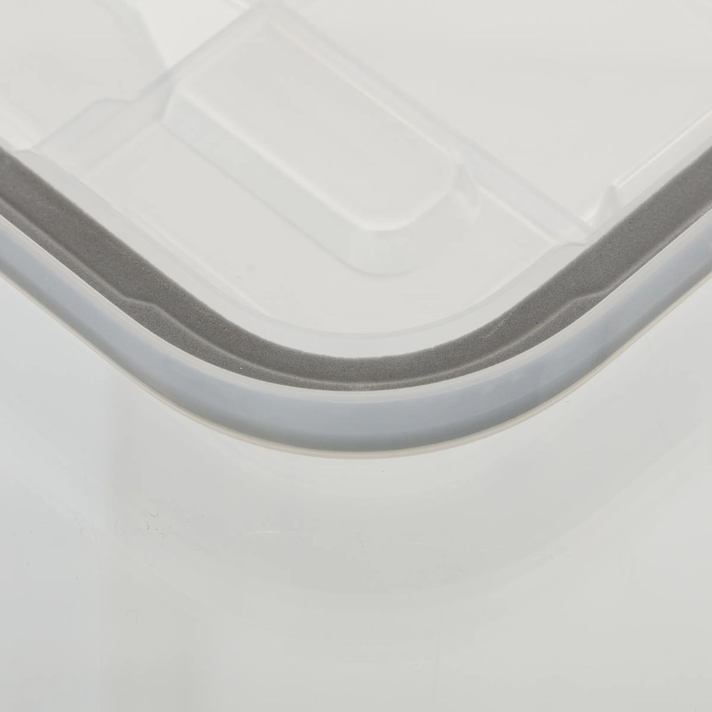 Pojemnik plastikowy z pokrywą PROTECT, 18 l