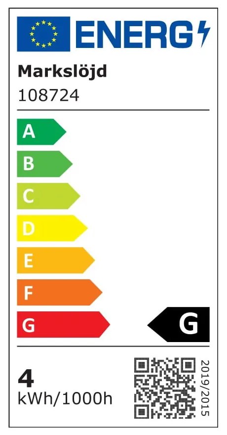 Filamentowa żarówka LED o ciepłej barwie z gwintem E27, 4 W Globe – Markslöjd