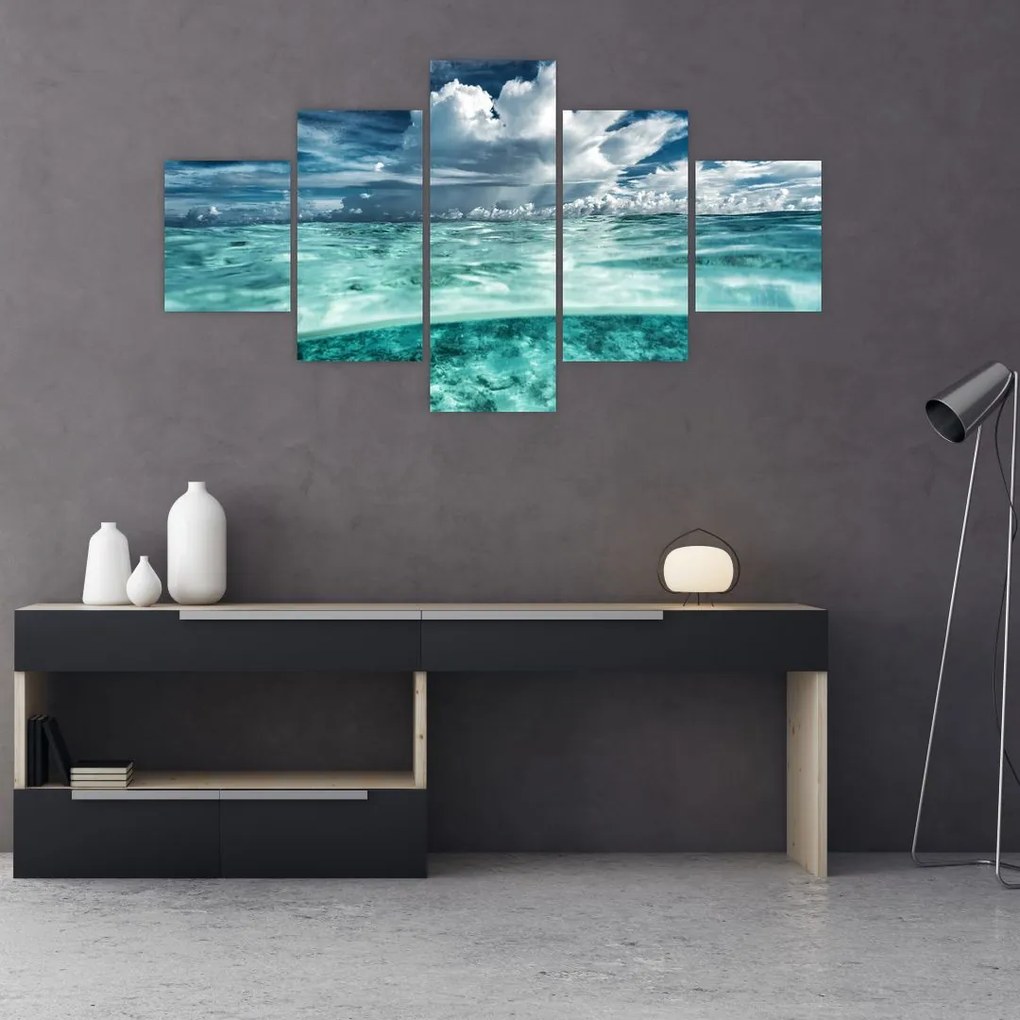 Obraz - Widok pod poziomem morza (125x70 cm)