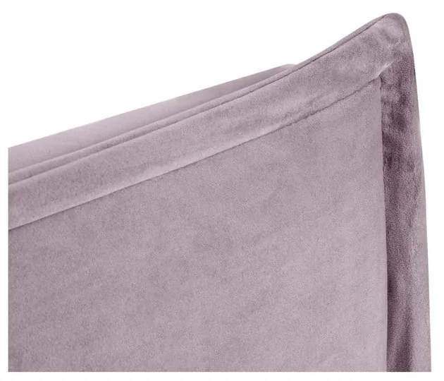 Jasnoróżowy zagłówek 140x120 cm Monica – Milo Casa