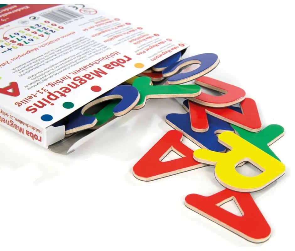 Magnesy zestaw 31 szt. Alphabet – Roba