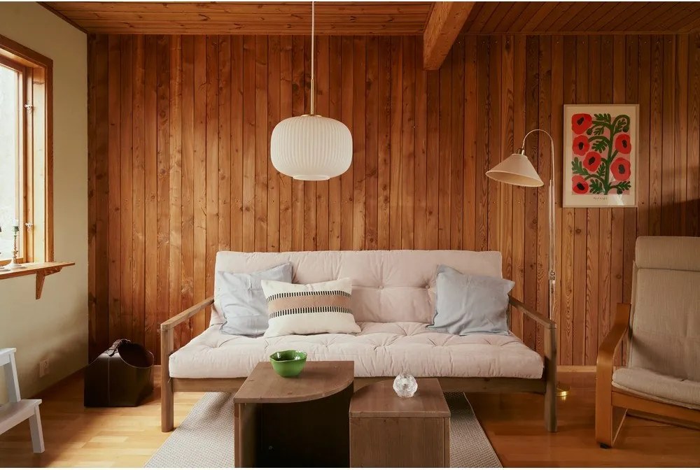 Szara rozkładana sofa 205 cm Knob – Karup Design