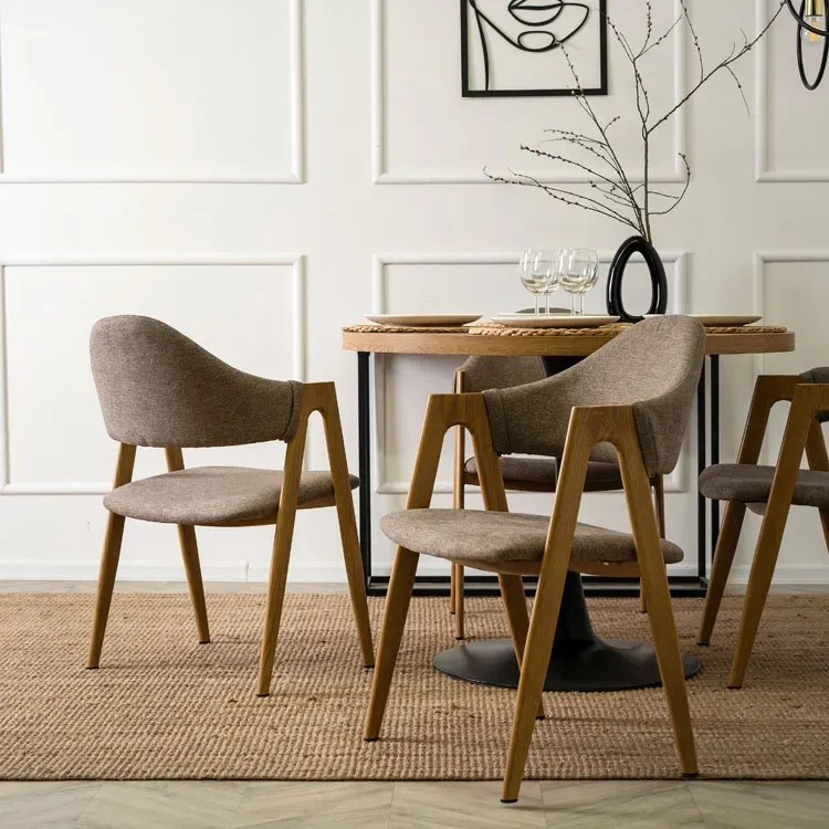 Czarne nowoczesne krzesło do stołu - Sigo