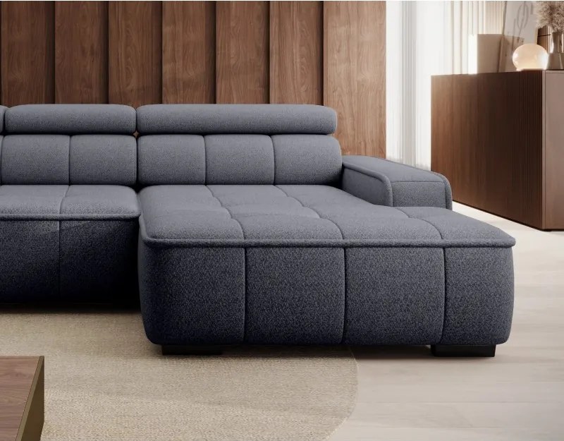 THIAGO S MINI z elektryczną regulacją siedziska Prawostronny w tkaninie SERENO 694 WERSAL