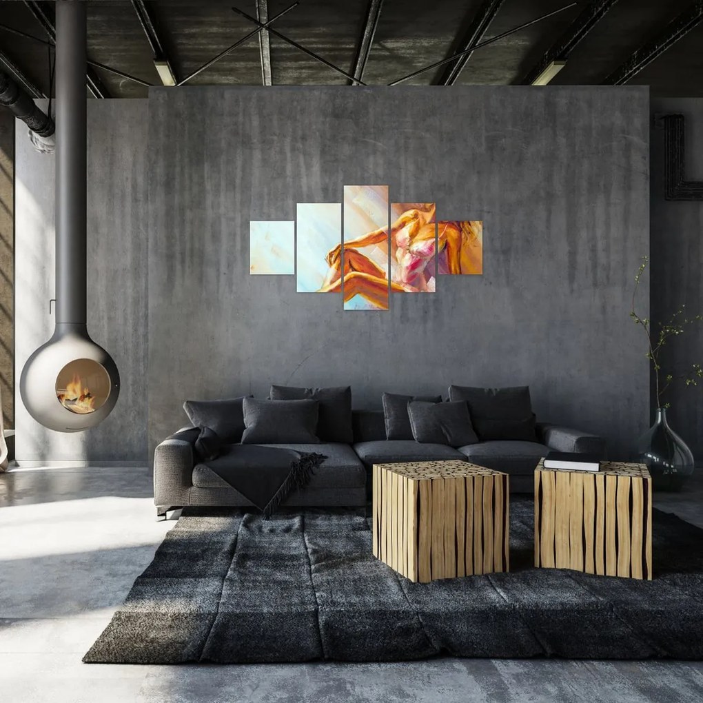 Obraz - Tancerze (125x70 cm)