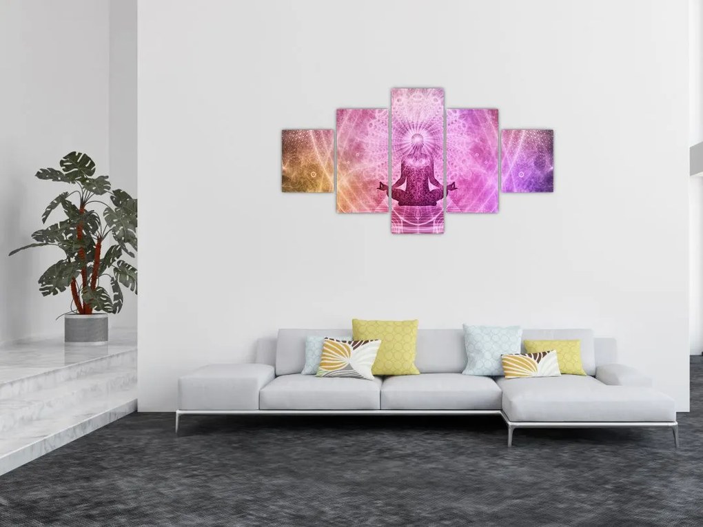 Obraz medytacji (125x70 cm)