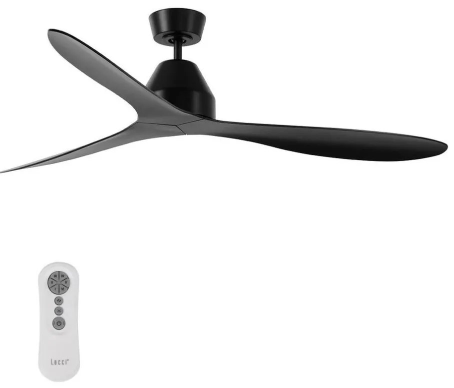 Lucci Air 213041 - Wentylator sufitowy WHITEHAVEN czarny z DO