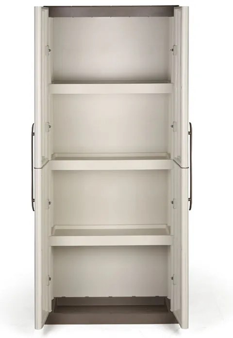 Szafa plastikowa S Line, 1650x700x390 mm, wysoka