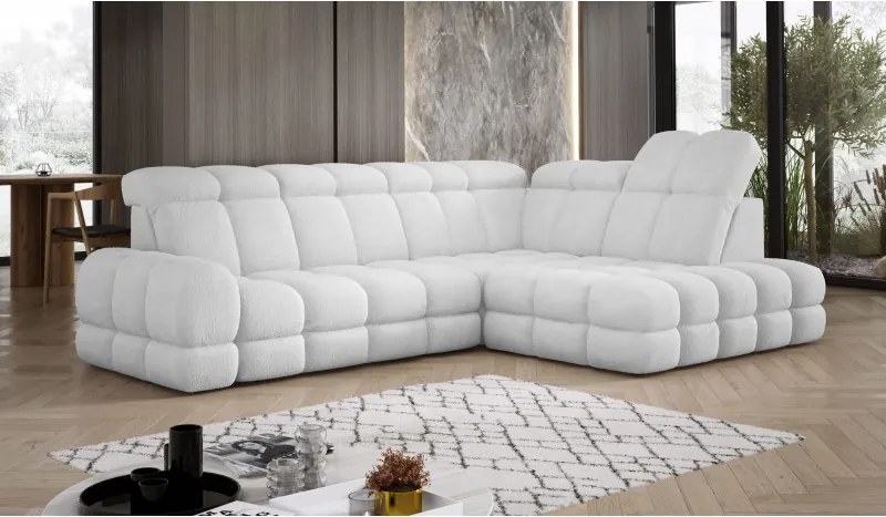 Narożnik TOLLO L Prawostronny Elektryczna regulacja Bubble 01 WERSAL