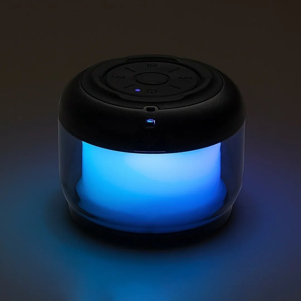 Rabalux 76110 Lampa stołowa LED z głośnikiem Radelia, RGB, Bluetooth, 3 W, IP20