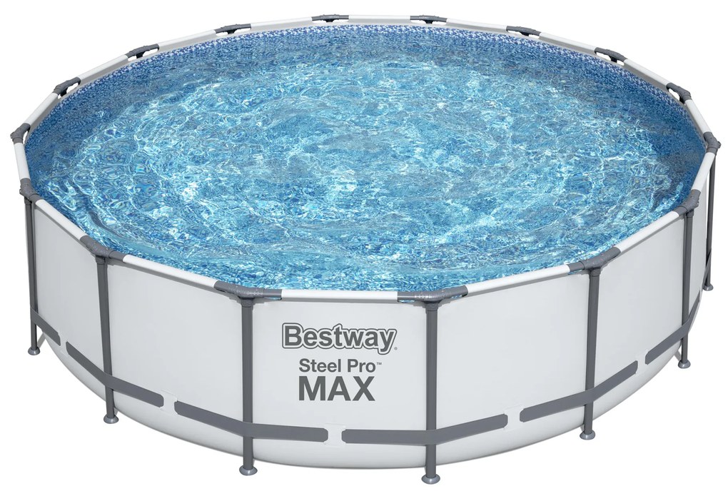 Basen stelażowy Steel Pro Max 488 x 122 cm 19480 l BESTWAY