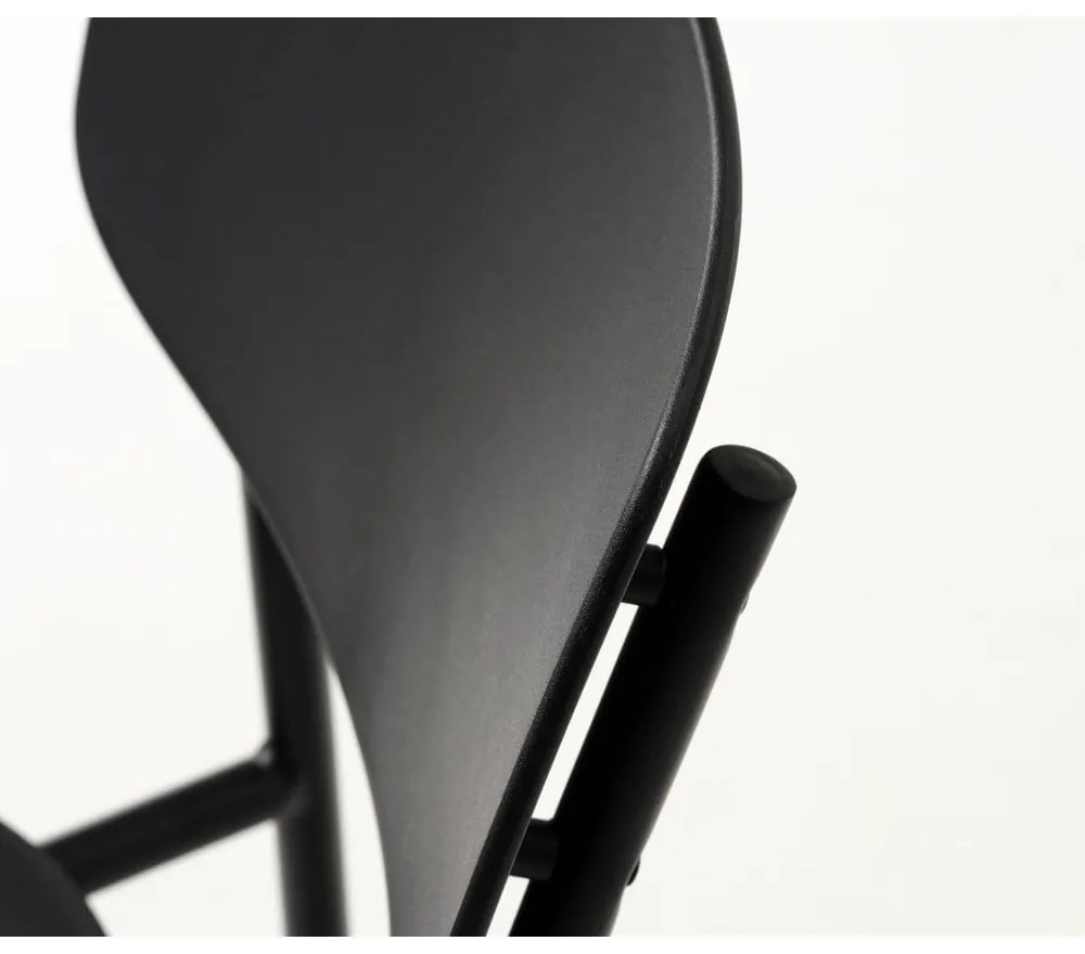 Czarne krzesła zestaw 2 szt. Kirkland – Unique Furniture