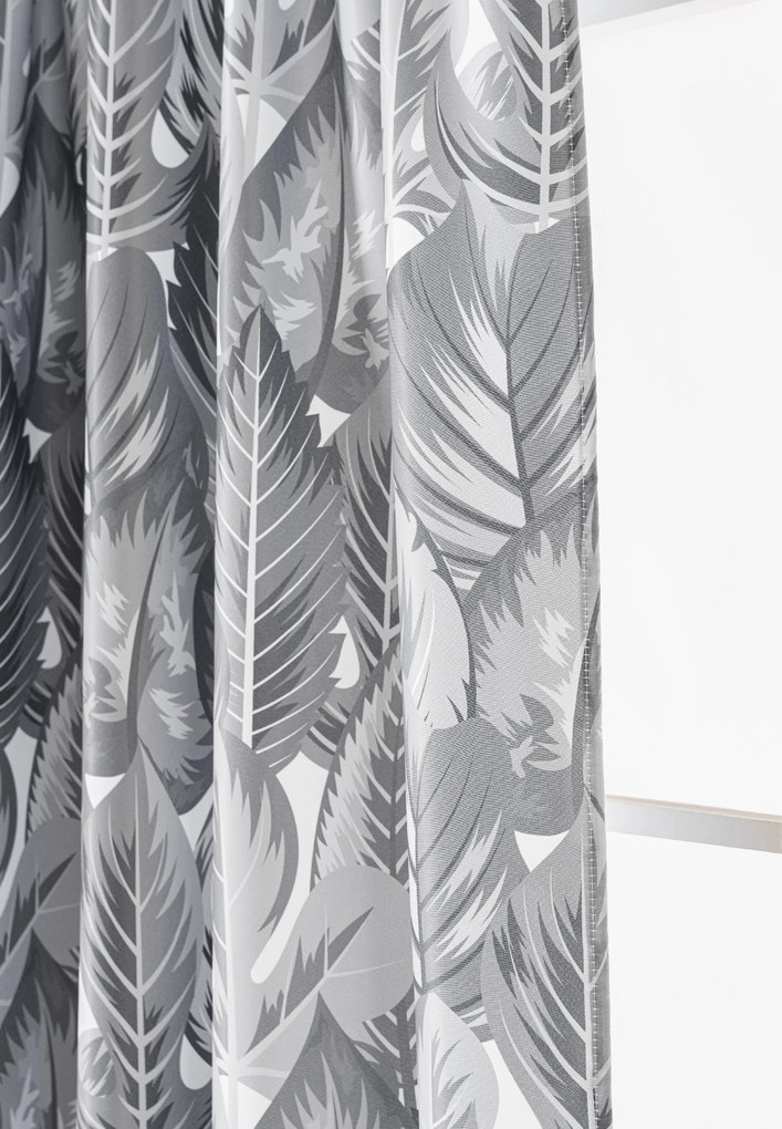 Zasłony designerskie PERUN 140x270 cm (2 szt.), wzorzyste