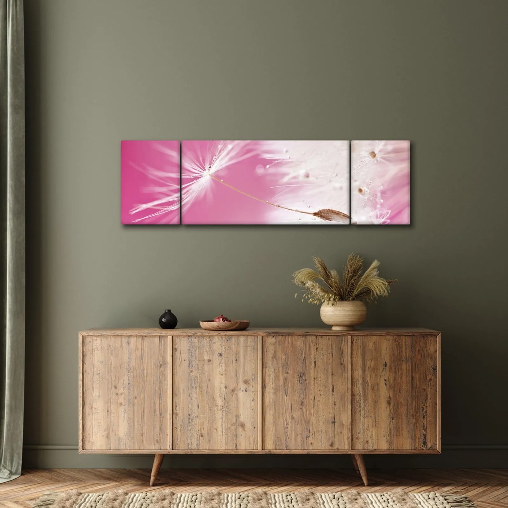 Obraz - Makro kwiat (170x50 cm)
