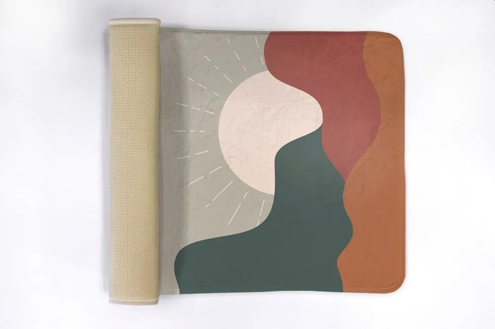 Dywanik łazienkowy Dywanik łazienkowy Wschód słońca