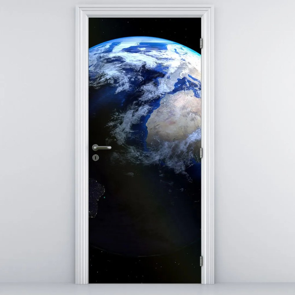 Fototapeta na drzwi - Planeta Ziemia (95x205cm)