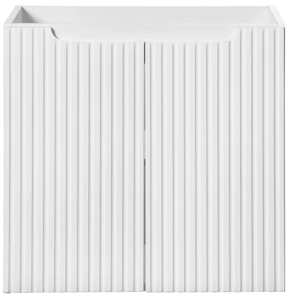 Biała szafka łazienkowa pod umywalkę K1-K02