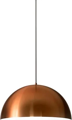 Bonella - Lampa wisząca miedziana 1XE27 max 1X60W IP20 - Lampa sufitowa o nowoczesnym wzornictwie z aluminium - Gniazdo E27