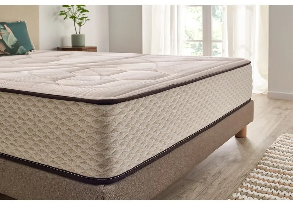 Średnio twardy/ekstra twardy piankowy materac dwustronny 140x200 cm Golden Class Max – Moonia