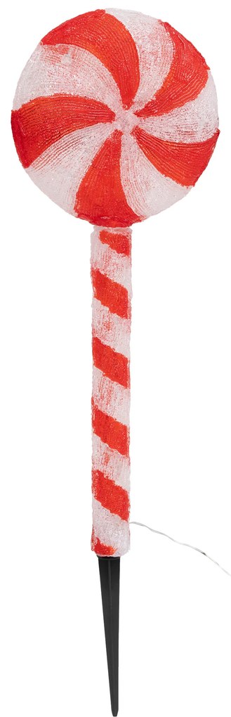 Świąteczna lampa solarna, wbijana, 65 cm
