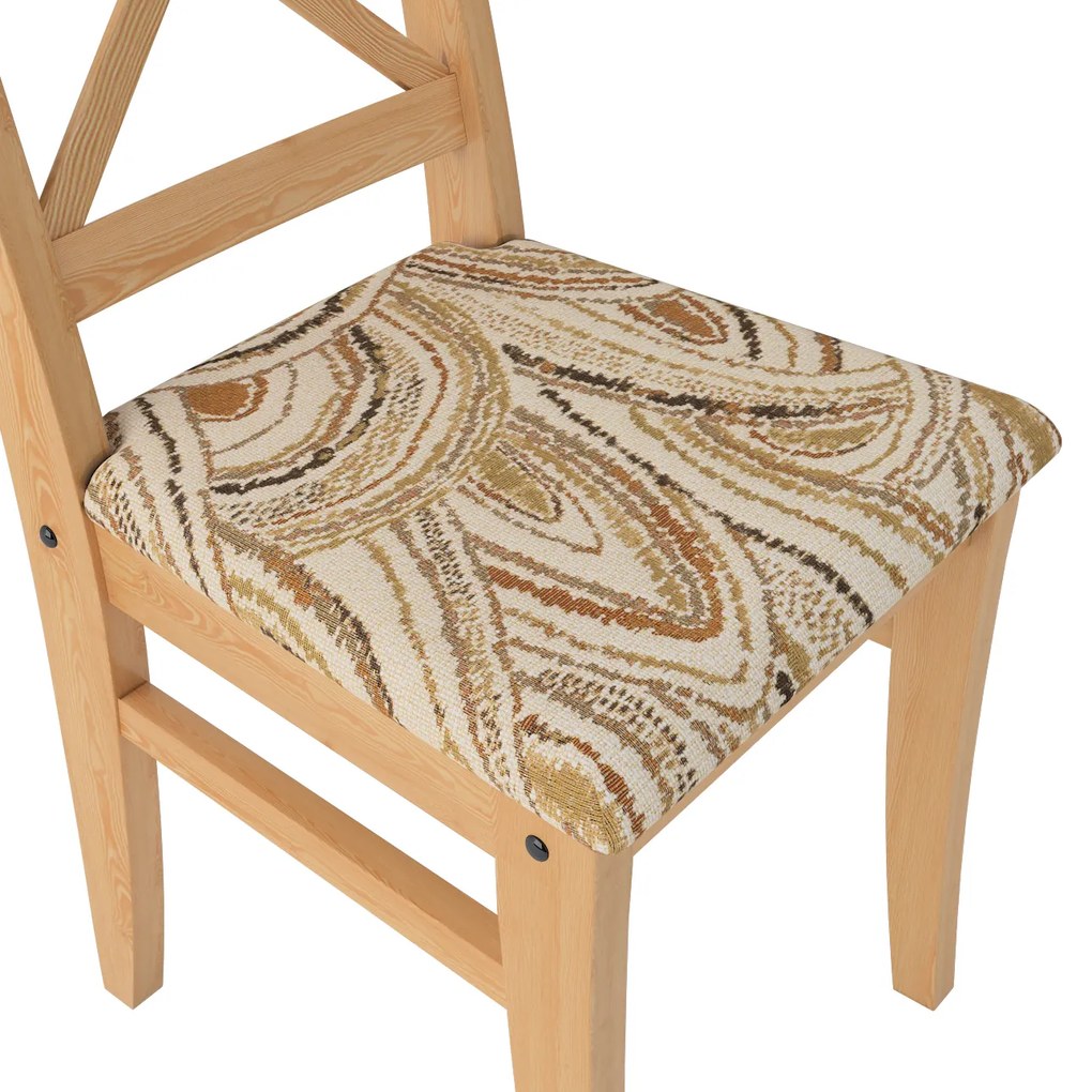 Pokrowiec na krzesło Ingolf z tapicerowanym siedziskiem