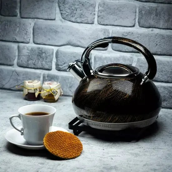 Tradycyjny czajnik z oryginalnym wzorem 3L - Lerton 3X