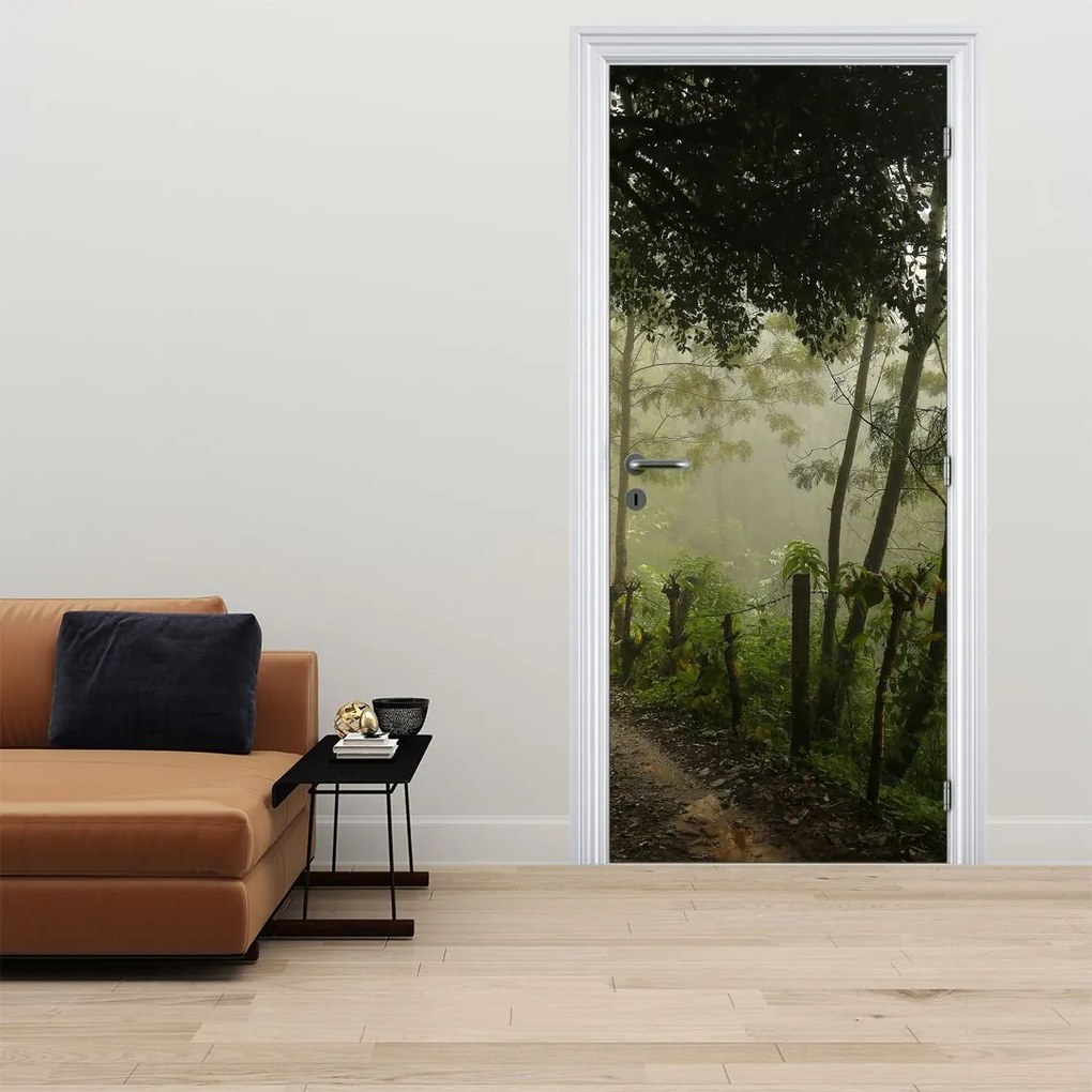 Fototapeta na drzwi - Poranna mgła (95x205cm)
