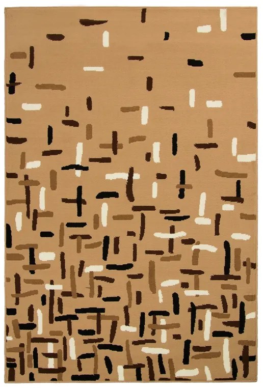 Dywan nowoczesny Luna Elements  Beżowy 140 cm x 200 cm