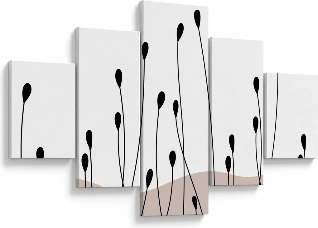 Obraz - Łąka graficzna N⁰1 (125x70 cm)
