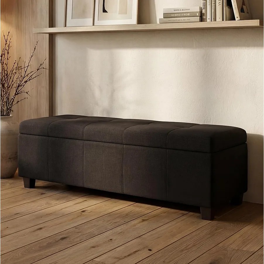 Skrzynia do przechowywania Kriens,  czarna