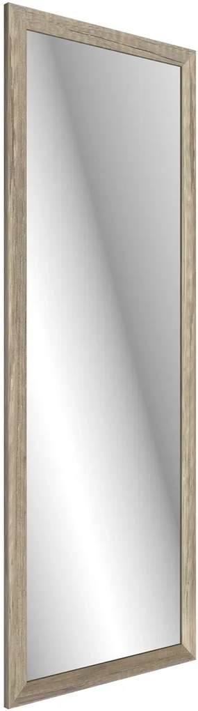 Dębowe nowoczesne wiszące lustro B0-B27