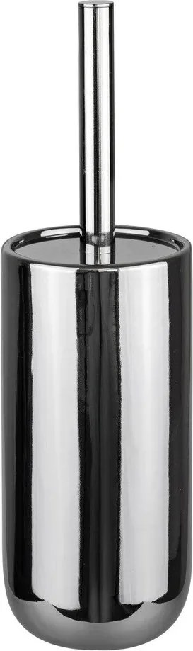 Ceramiczna szczotka do WC w kolorze srebra Lotus – Mette Ditmer Denmark