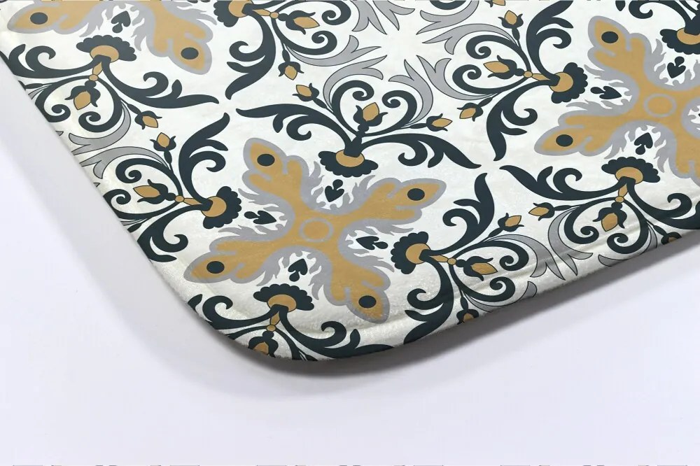 Dywanik łazienkowy antypoślizgowy Dywanik łazienkowy antypoślizgowy Wzory Geometryczne