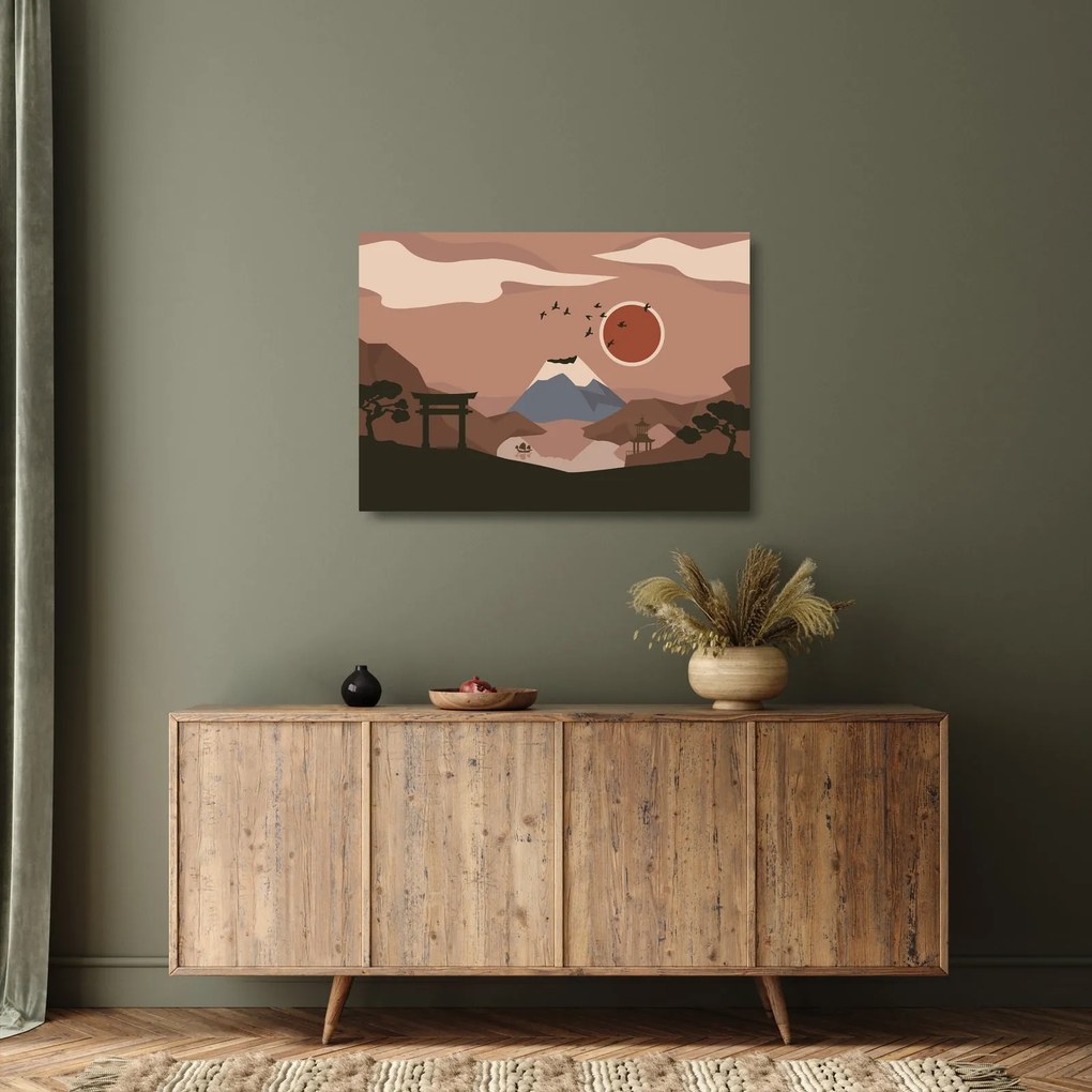 Obraz na szkle - Japonia N⁰1 (70x50 cm)