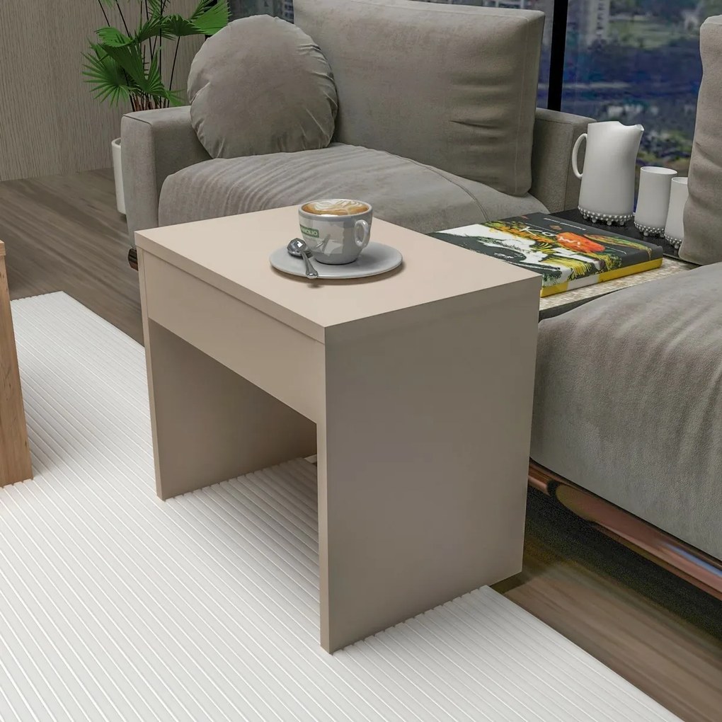 Zestaw stolików konferencyjnych Sartos Beige and Atlantic Pine, 3 szt.