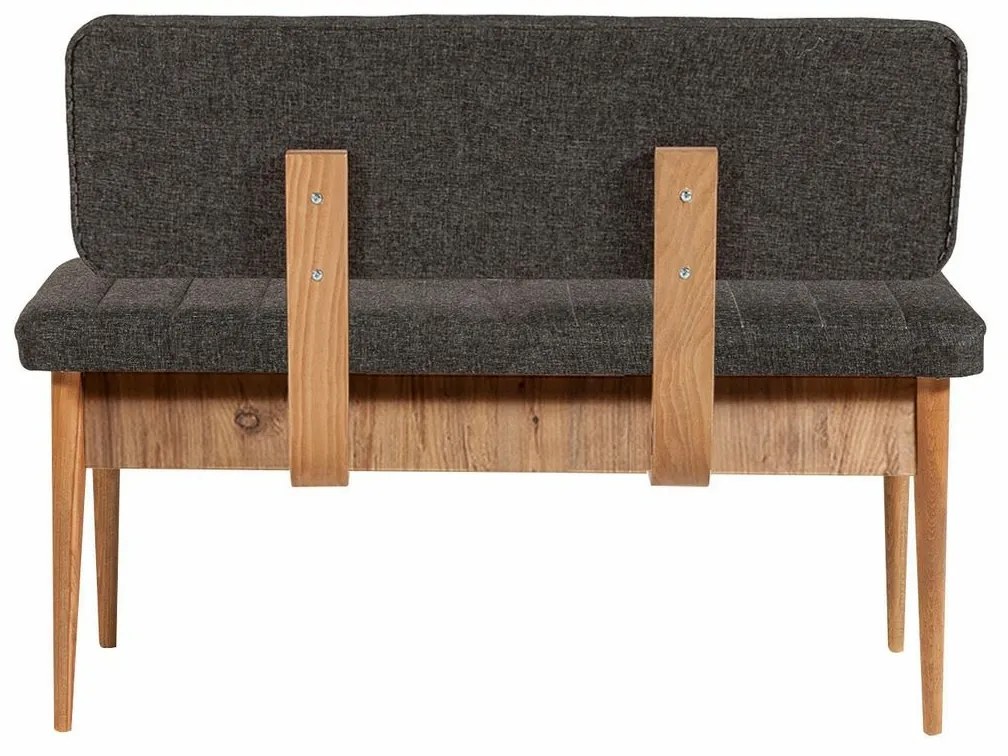 Ławka Vina Anthracite i Atlanitc Pine