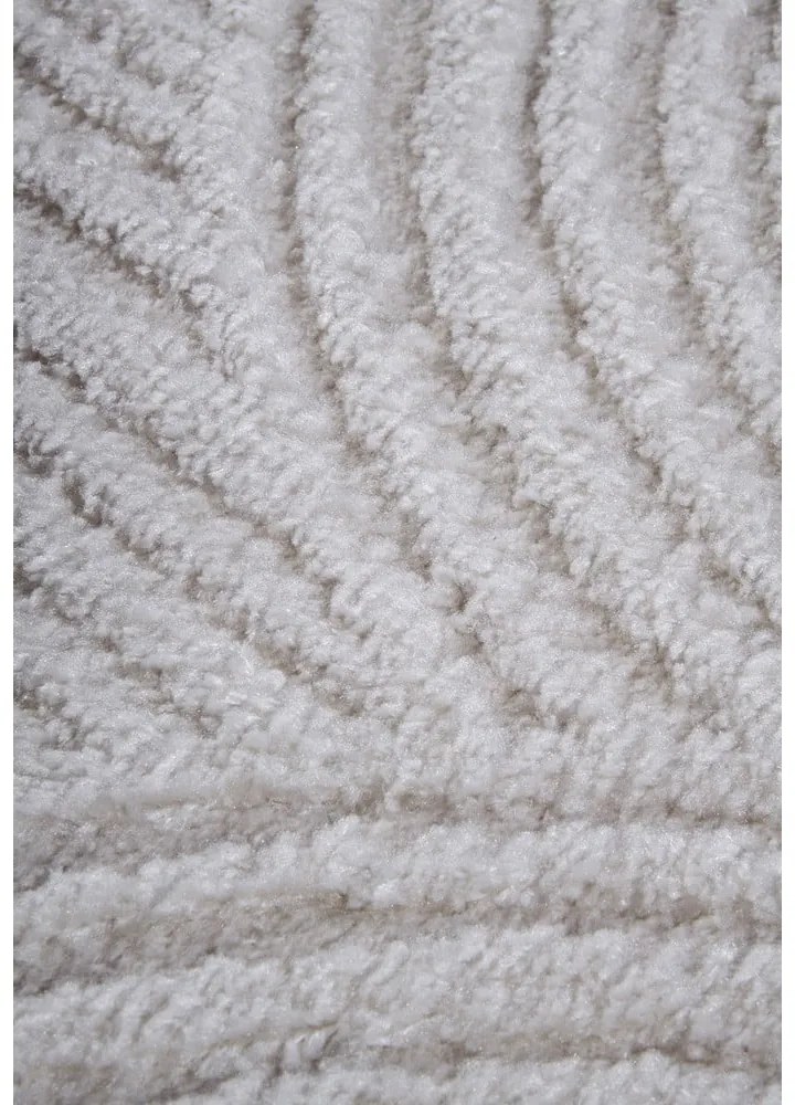 Kremowy chodnik 80x240 cm Chappe Cream White – Elle Decoration