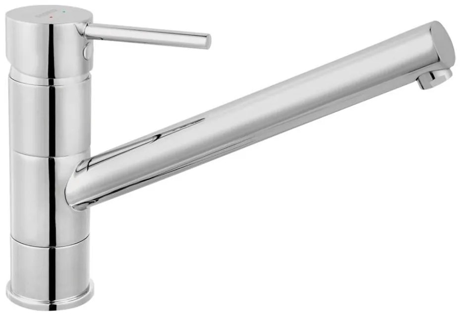 FERRO - Bateria zlewozmywakowa FIESTA, polerowany chrom