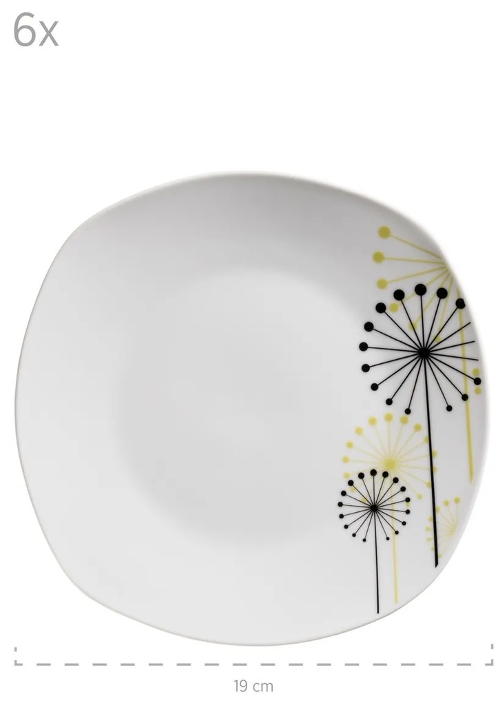 Domestic Vanesa 18-częściowy zestaw talerzy, MÄSER