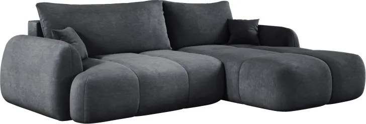 Narożnik COCO z funkcją spania poduszkami i pojemnikiem Cloud 91 DOMOHOME