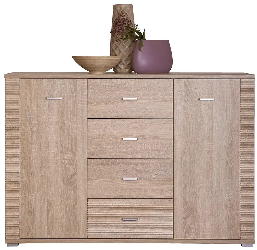 Komoda z szafkami i szufladami N2-H92